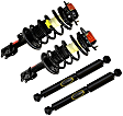 SET-TS172200-C Front and Rear, Driver and Passenger Side, Quick-strut Series