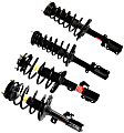 SET-TS172205-C Front and Rear, Driver and Passenger Side Fully Loaded Strut, Quick-strut Series