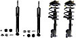 SET-TS172267-C Front and Rear, Driver and Passenger Side, Quick-strut Series