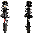 SET-TS172336-F Front, Driver and Passenger Side Fully Loaded Strut, RWD, Quick-strut Series