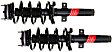 SET-TS172479-2 Front, Driver and Passenger Side Fully Loaded Strut