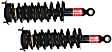SET-TS172501-2 Rear, Driver and Passenger Side Fully Loaded Strut, Sedan