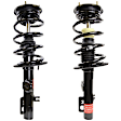 SET-TS172532 Front, Driver and Passenger Side Fully Loaded Strut, FWD