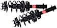 SET-TS172540-2 Front, Driver and Passenger Side Fully Loaded Strut