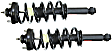 SET-TS172896-2 Rear, Driver and Passenger Side Fully Loaded Strut