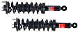 SET-TS172919-2 Front, Driver and Passenger Side Fully Loaded Strut
