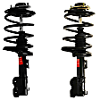 SET-TS271427-F Front, Driver and Passenger Side Fully Loaded Strut, Quick-strut Series