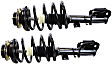 2016 Ford Fusion - Front, Driver and Passenger Side Fully Loaded Strut, FWD, Front Wheel Drive