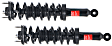 SET-TS272919-2 Front, Driver and Passenger Side Fully Loaded Strut, RWD