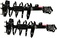 SET-TS273047-2 Front, Driver and Passenger Side Fully Loaded Strut