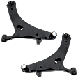 Front, Driver and Passenger Side, Lower Control Arms