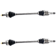 Front, Driver and Passenger Side Axle Assemblies, Standard Duty