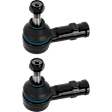 Front, Driver and Passenger Side, Outer Tie Rod Ends