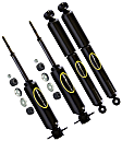 SET-TS37061 Front and Rear, Driver and Passenger Side Shock, RWD, OESpectrum Truck Series