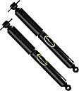 SET-TS37135 Rear, Driver and Passenger Side Shock, 4WD, OESpectrum Truck Series