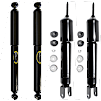 2003 Chevrolet Tahoe - Front and Rear, Driver and Passenger Side, Shock, Without Self Leveling Suspension, Without Electronic Adjustable Suspension