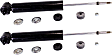 SET-TS39006 Rear, Driver and Passenger Side Shock, OESpectrum Monotube Series