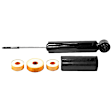 SET-TS39028-2 Rear, Driver and Passenger Side Shock Absorbers, For Models without Automatic Leveling System, with Bushing(s)