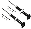 SET-TS39105-2 Front, Driver and Passenger Side Bare Strut, OESpectrum Monotube Series