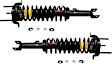 SET-TS471311 Rear, Driver and Passenger Side Fully Loaded Strut, Convertible, Quick-strut Series