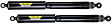 SET-TS550065-2 Rear, Driver and Passenger Side Shock, RWD