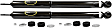 SET-TS5675-2 Rear, Driver and Passenger Side Shock, OESpectrum Monotube Series