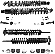 SET-TS58574 Front and Rear, Driver and Passenger Side Shock, Load Adjusting Series
