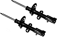 SET-TS71128 Front, Driver and Passenger Side Bare Strut, OESpectrum Strut Series