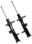 SET-TS71130-F Front, Driver and Passenger Side Bare Strut, OESpectrum Strut Series