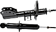 SET-TS71351 Front, Driver and Passenger Side Bare Strut, OESpectrum Strut Series