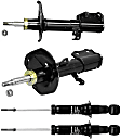 SET-TS71373-C Front and Rear, Driver and Passenger Side Bare Strut, OESpectrum Strut Series