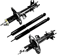 SET-TS71435-C Front and Rear, Driver and Passenger Side, OESpectrum Strut Series