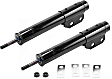 SET-TS71803-2 Front, Driver and Passenger Side Bare Strut, RWD, OESpectrum Strut Series