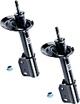 SET-TS71972 Rear, Driver and Passenger Side Bare Strut, OESpectrum Strut Series
