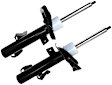 SET-TS72263-F Front, Driver and Passenger Side Bare Strut, OESpectrum Strut Series