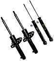 2013 Volkswagen Jetta - Front and Rear, Driver and Passenger Side, Wagon,  Generation 5, With 55 mm Outside Suspension Strut Housing Diameter, OESpectrum Strut Series