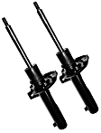 2013 Volkswagen Jetta - Front and Rear, Driver and Passenger Side, Wagon,  Generation 5, With 55 mm Outside Suspension Strut Housing Diameter, OESpectrum Strut Series