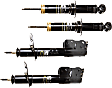 SET-TS72367 Front and Rear, Driver and Passenger Side Bare Strut, OESpectrum Strut Series