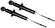 SET-TS72418-C Front and Rear, Driver and Passenger Side Bare Strut, OESpectrum Strut Series