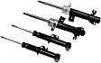 SET-TS72480 Front and Rear, Driver and Passenger Side Bare Strut, OESpectrum Strut Series