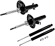 SET-TS72547-C Front and Rear, Driver and Passenger Side, OESpectrum Strut Series