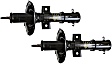 SET-TS73047-2 Front, Driver and Passenger Side Bare Strut