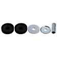 SET-TS901940 Strut-Mate Series Strut Mount Bushing - Rubber, Direct Fit, Set of 2