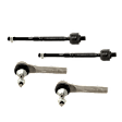2021 Tesla Model 3 - Front, Driver and Passenger Side, Inner and Outer Tie Rod End