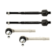 Front, Driver and Passenger Side, Inner and Outer Tie Rod End