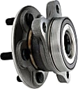 2-Wheel Set Front, Driver and Passenger Side Wheel Hub, 5 Lugs, With Bearing