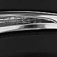 Driver and Passenger Side Mirrors, Power, Manual Folding, Heated, Paintable, In-housing Signal Light, With memory, With Puddle Light, No Auto-Dimming, With Blind Spot Detection in Glass
