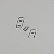 Driver and Passenger Side Mirrors, Power, Manual Folding, Heated, Paintable, In-housing Signal Light, With memory, With Puddle Light, No Auto-Dimming, With Blind Spot Detection in Glass