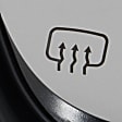 Driver and Passenger Side Mirrors, Power, Manual Folding, Heated, Paintable, In-housing Signal Light, With memory, With Puddle Light, No Auto-Dimming, With Blind Spot Detection in Glass