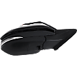 Driver and Passenger Side Mirrors, Power, Manual Folding, Heated, Paintable, In-housing Signal Light, With memory, With Puddle Light, No Auto-Dimming, With Blind Spot Detection in Glass